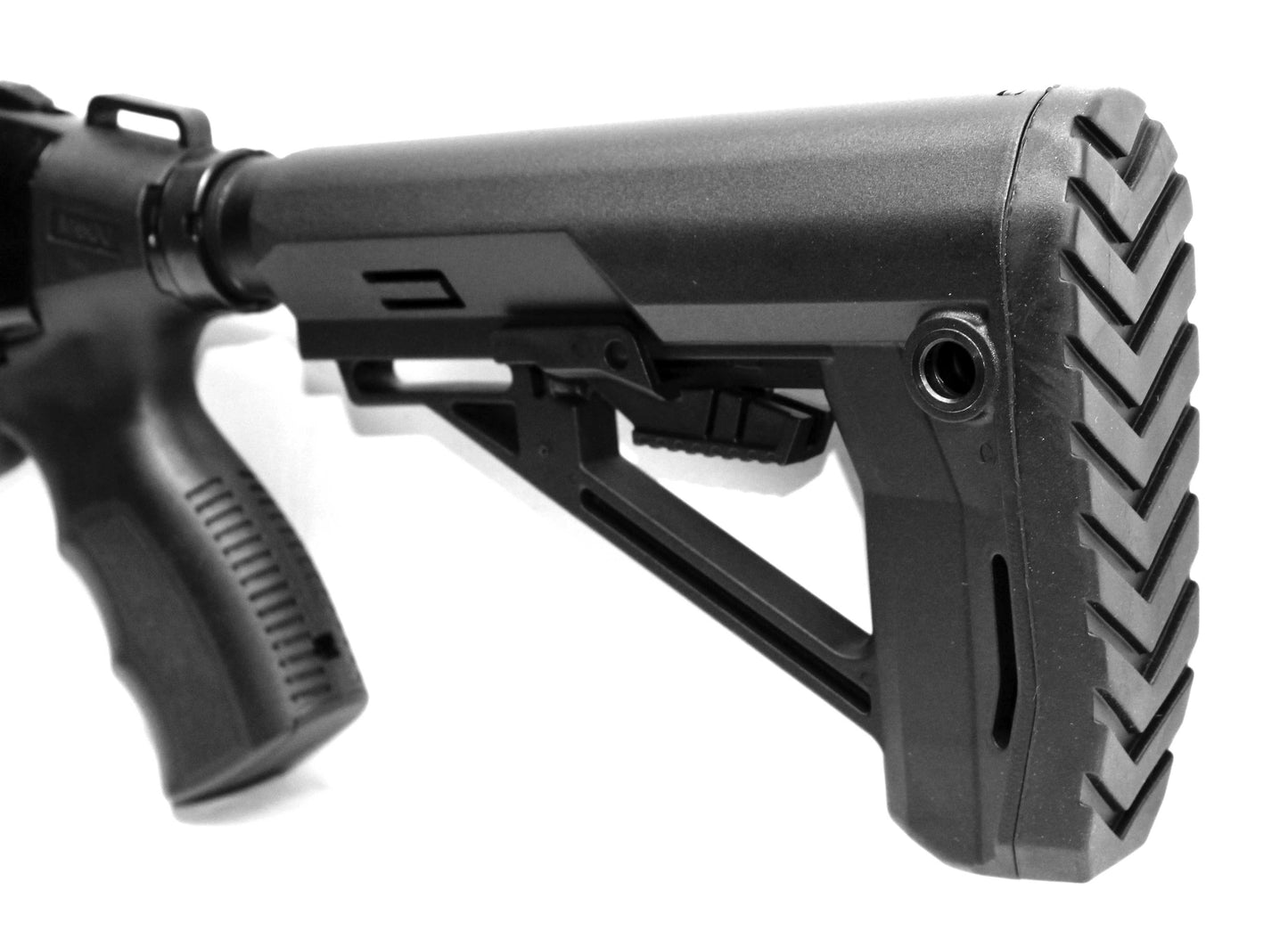 Mossberg 535 12 gauge collapsible stock Storm style black.