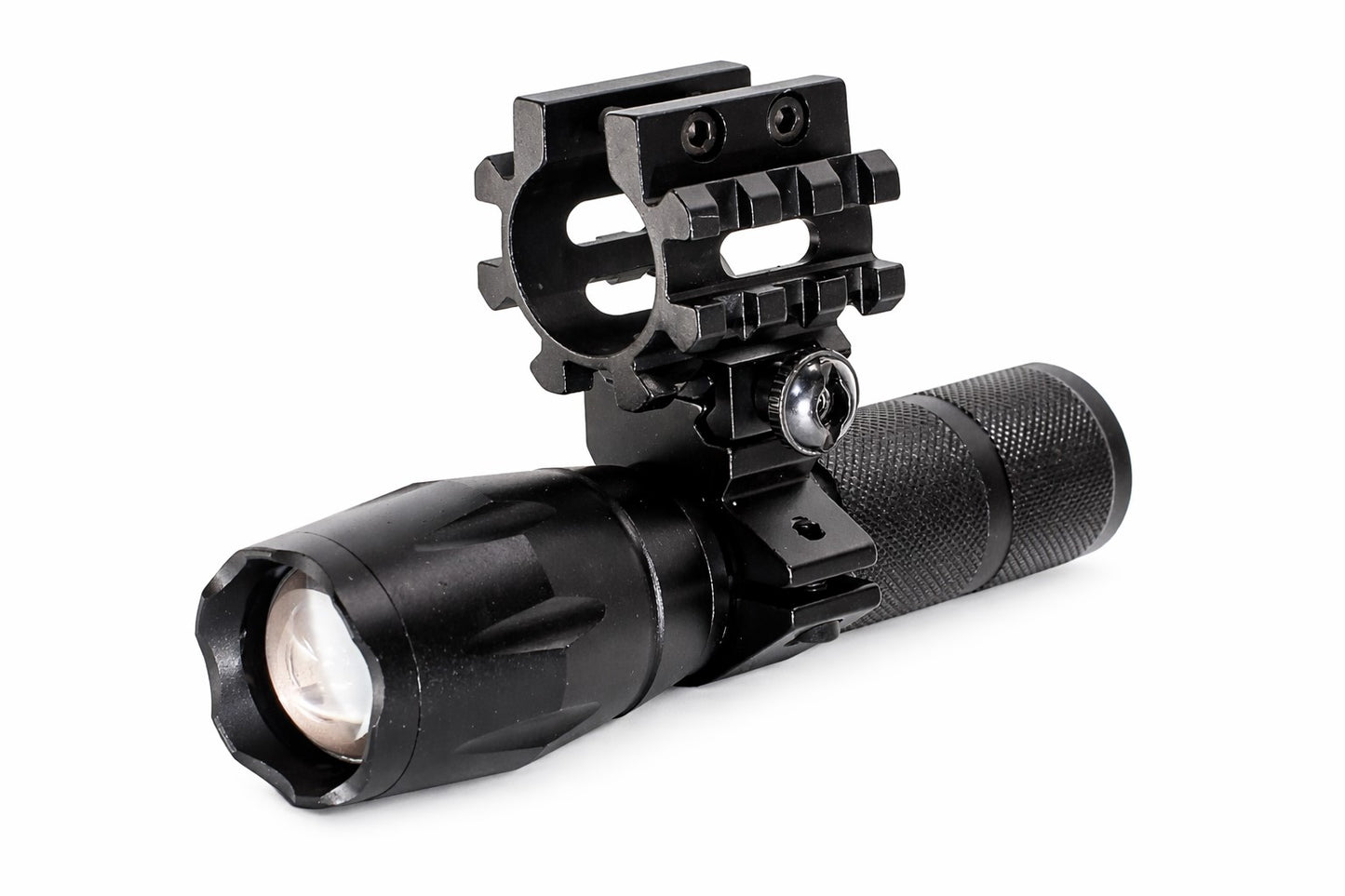 1000 Lumen Tactical Flashlight with Magazine Tube Mount Compatible with Winchester SXP Defender 12 Gauge Shotgun