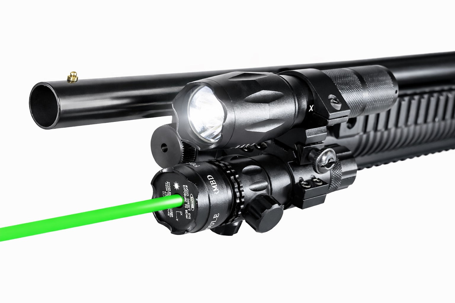 TRINITY Mossberg 835 Green Laser & 1000 Lumen Flashlight Combo