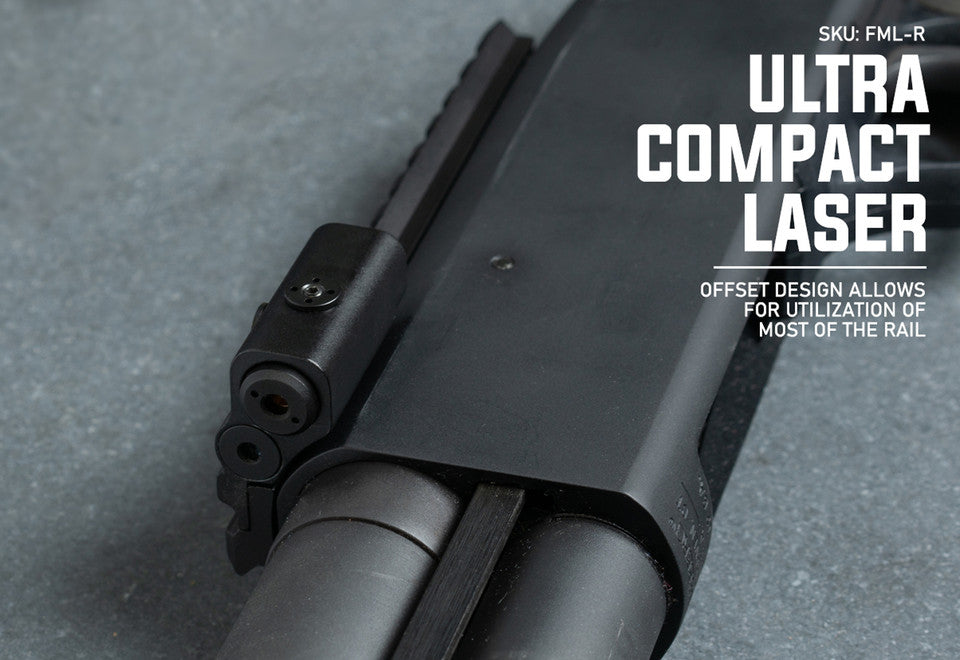 Mossberg 930 Red Laser Sight System with Picatinny Rail Mount Aluminum Black.