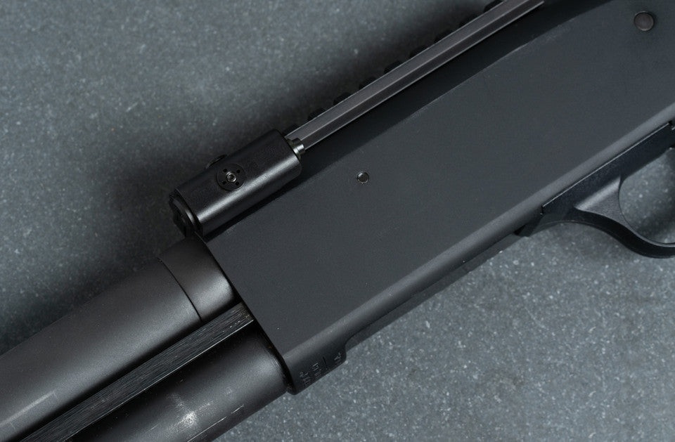 Mossberg 930 Red Laser Sight System with Picatinny Rail Mount Aluminum Black.