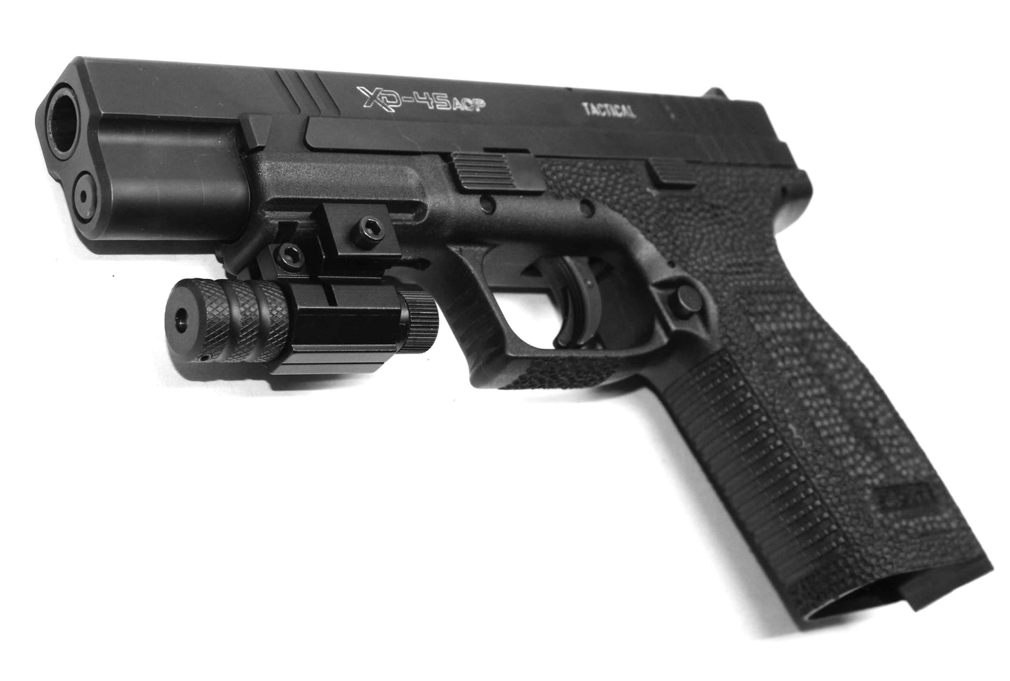 Trinity red dot laser sight compatible with Smith and Wesson M&P M2.0 handgun.
