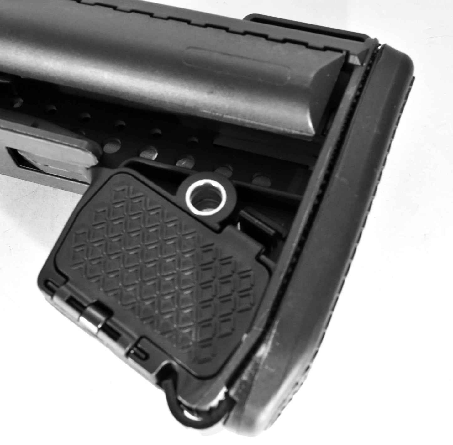 Mossberg 590 12 gauge shotgun collapsible stock - TRINITY SUPPLY INC