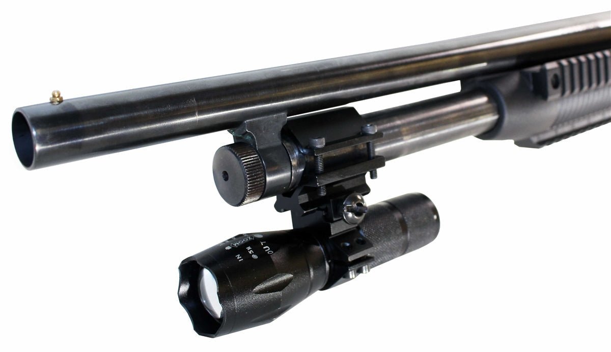 Tactical 1000 Lumen Flashlight With Mount Compatible With Mossberg Mav
