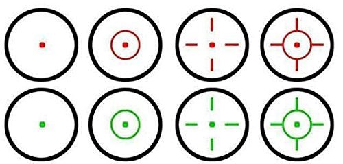 Tactical Reflex Sight Picatinny Style 4 Different Red And Green Reticles. - TRINITY SUPPLY INC