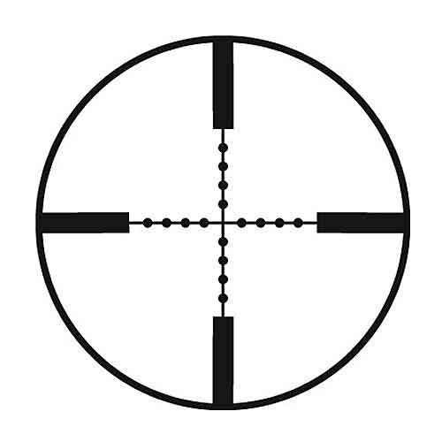TRINITY 4x32 Mil-Dot Reticle Scope With Saddle Mount Compatible With Mossberg 500 12 Gauge Pump. - TRINITY SUPPLY INC