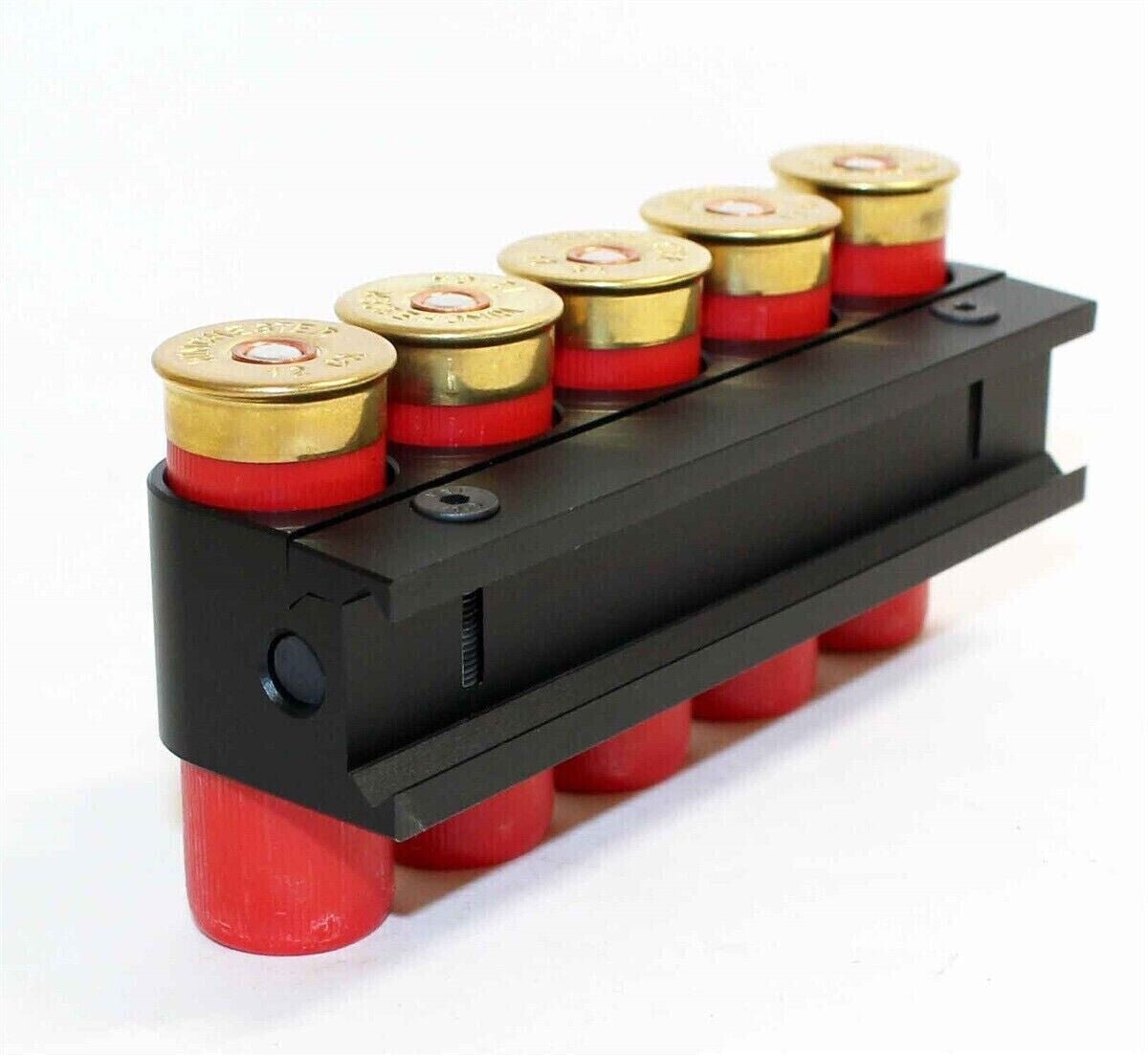 Trinity aluminum saddle mount reflex sight and shell holder combo for Benelli Super Nova 12 gauge pump. - TRINITY SUPPLY INC