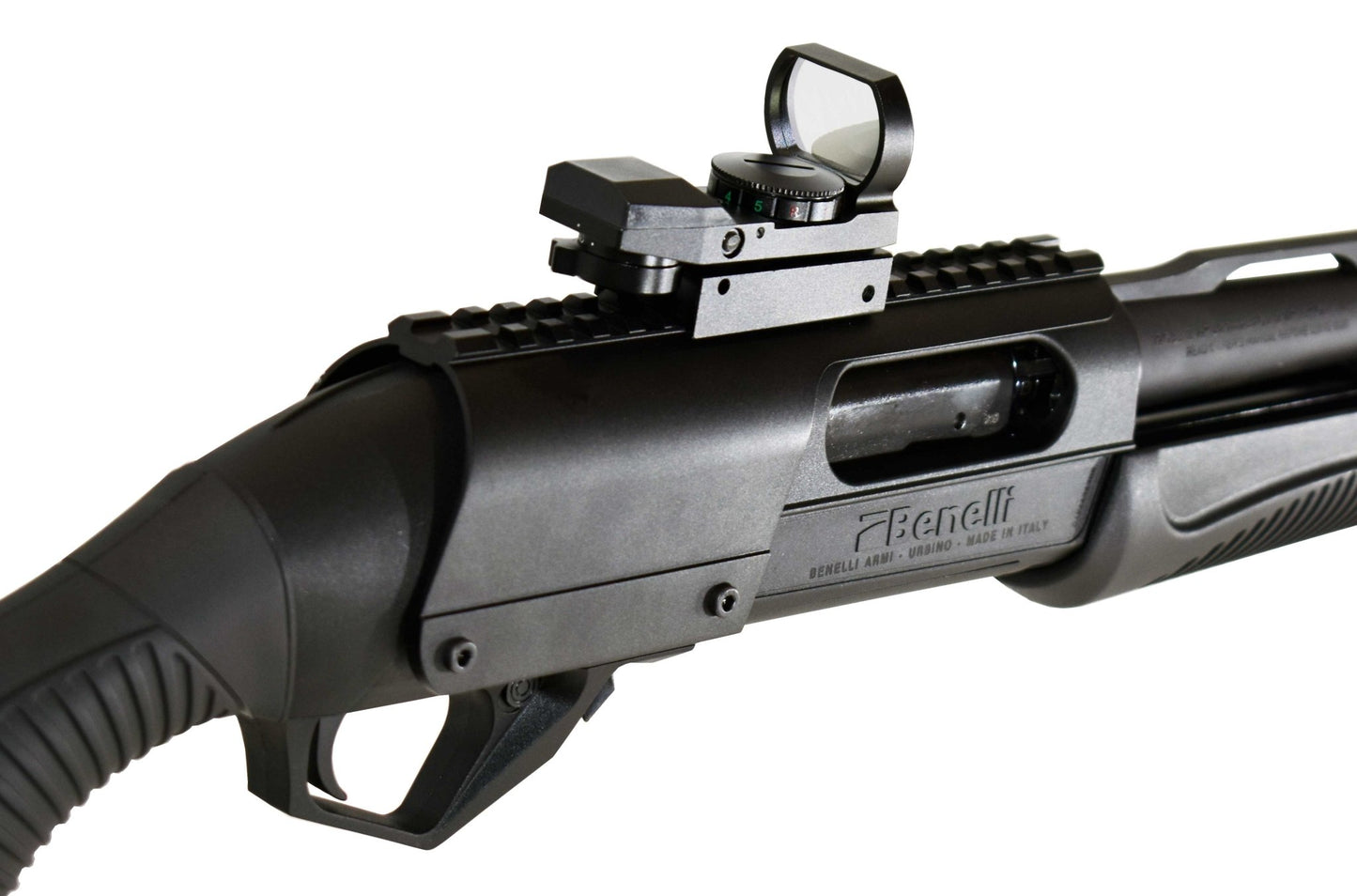 Trinity Base Mount Adapter Picatinny Single Rail Compatible With Benelli Nova And Benelli Super Nova Models 12 Gauge. - TRINITY SUPPLY INC