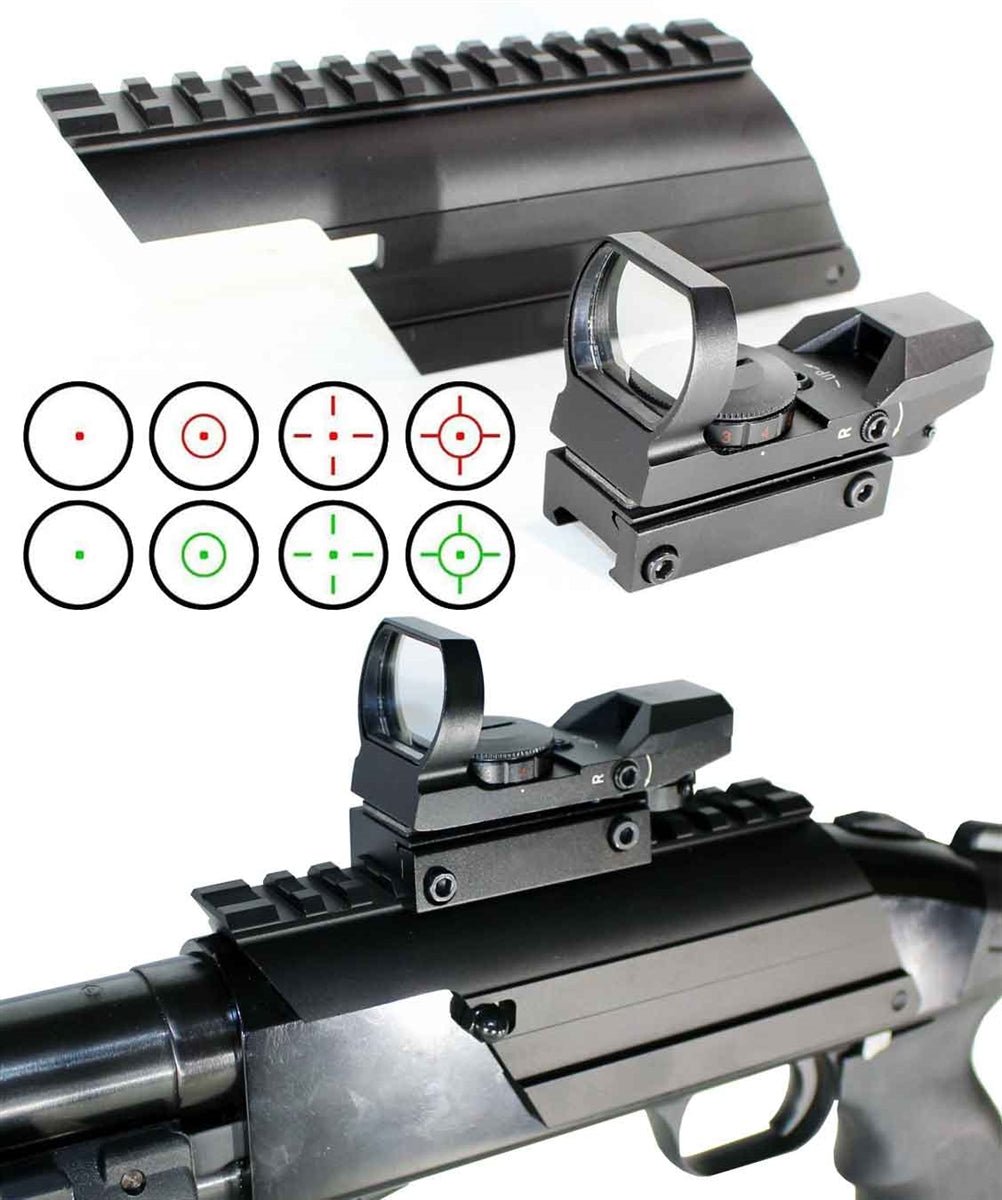 TRINITY Saddle Mount with Reflex Sight for Mossberg 500 590