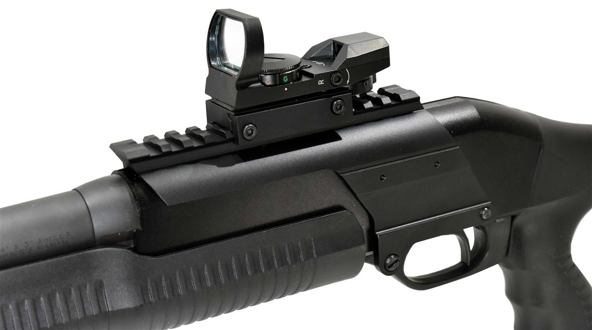 TRINITY Saddle Mount with Reflex Sight for Stevens 320 12 Gauge Pump