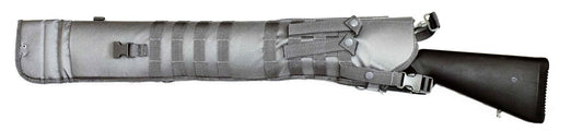 Trinity Tactical Scabbard Gray Compatible With Rifles Range Bag Hunting Shoulder Bag. - TRINITY SUPPLY INC