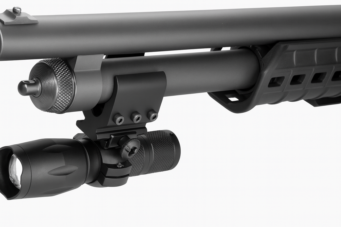 1000 Lumen Flashlight & Mount Combo for Winchester SXP Defender 12 Gauge | Aluminum | Black