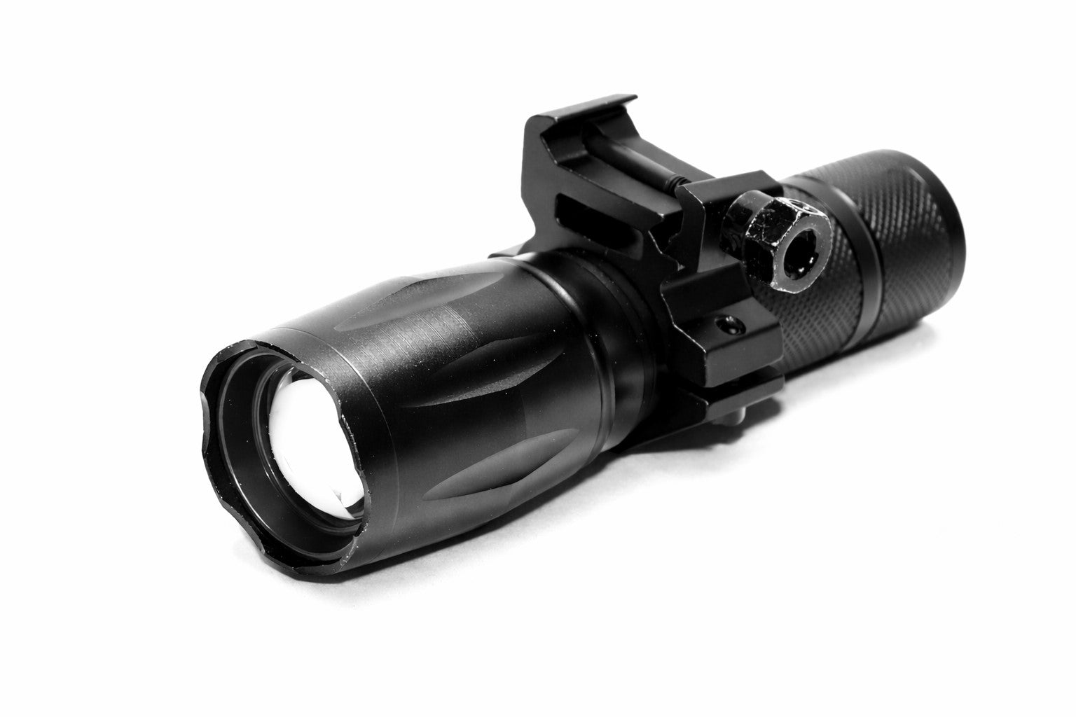 1000 Lumen Tactical Flashlight with Magazine Tube Mount Compatible with Mossberg 500 20 Gauge – Aluminum Hunting & Home Defense Light