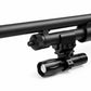 1000 Lumen Tactical Flashlight w/ Magazine Tube Mount for 20 Gauge Pumps | Aluminum Black