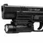 300 Lumen Tactical Flashlight Compatible with Glock G41 Gen4 – Quick Release Picatinny Rail Weapon Light
