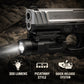 300 Lumen Tactical Flashlight Compatible with Glock G41 Gen4 – Quick Release Picatinny Rail Weapon Light