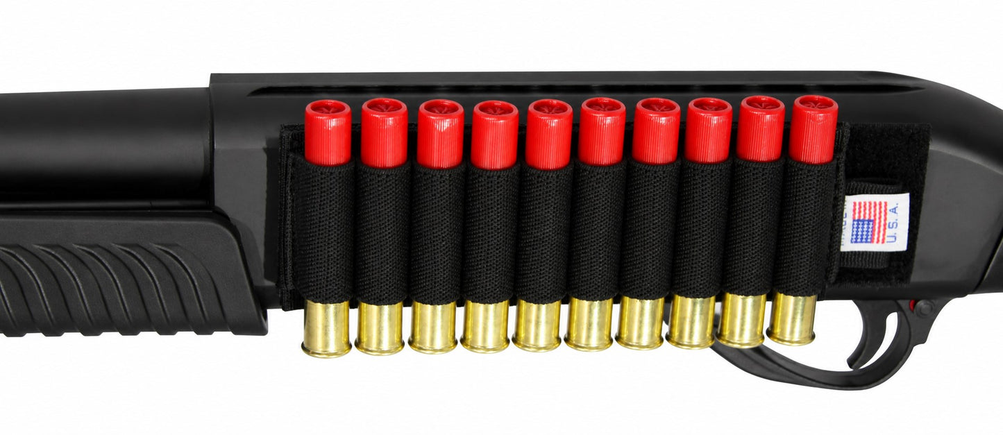 Shell Carrier Ammo Pouch Compatible With Mossberg 590 Shockwave .410 – 10 Round Receiver Holder