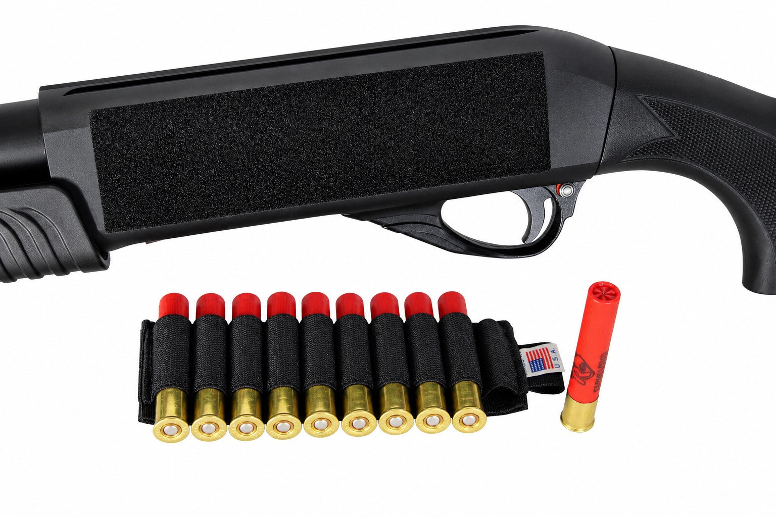 Shell Carrier Ammo Pouch Compatible With Mossberg 590 Shockwave .410 – 10 Round Receiver Holder