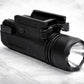 300 Lumen Tactical Flashlight Compatible with Glock G41 Gen4 – Quick Release Picatinny Rail Weapon Light