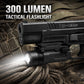 TRINITY 300 Lumen Tactical Flashlight for Glock G17 Gen5 – Quick Release Weapon Light