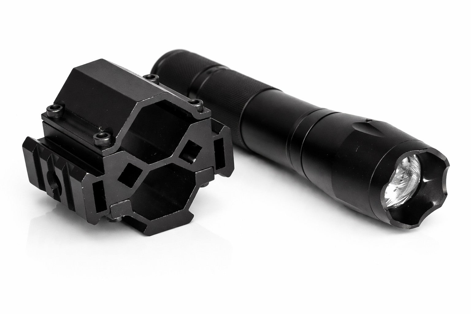 barska 1200 lumen rechargeable tactical flashlight 1200 Lumen Shotgun Flashlight with Mount