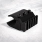 TRINITY Tactical Picatinny Rail Mount Adapter Compatible with Stevens 320 12 Gauge – Aluminum Barrel Magazine Tube Mount Black