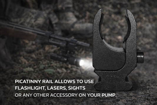 Trinity Picatinny Rail Mount Adapter for Winchester SXP Defender Barrel Magazine Tube Mount Aluminum Black