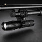 1000 Lumen Tactical Flashlight with Magazine Tube Mount Compatible with Winchester SXP Defender 12 Gauge Shotgun