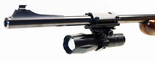 Tactical 1000 Lumen Flashlight with mount For Ruger 10/22 Model.