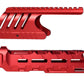 TRINITY Tactical Forend Pump and saddle mount combo aluminum red compatible with Remington 870 12 Gauge.