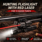 TRINITY 1000 Lumen Flashlight Red Laser Combo for Stoeger P3000 12 Gauge Pump Shotgun Rail Mount