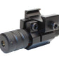 Tactical flashlight with red laser combo compatible with 20-gauge pumps.