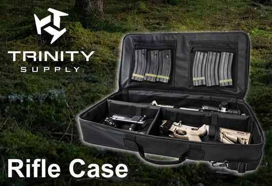 Soft case compatible with Ruger 10/22 takedown carbine.