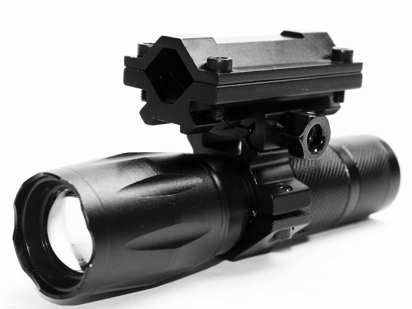 Tactical 1000 Lumen Flashlight With Mount For Henry U.S Survival Rifle.