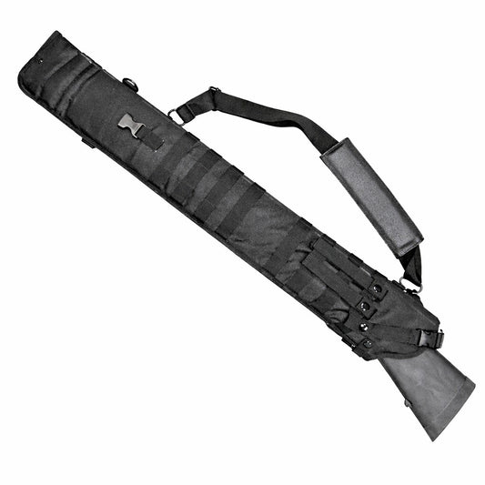 Ruger mini 14 padded scabbard black hunting case.