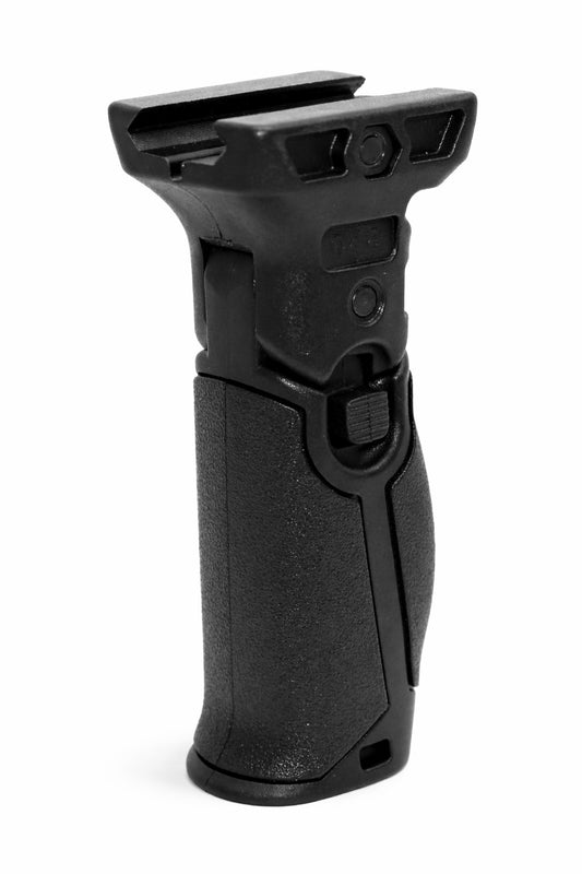 Foldable Foregrip Compatible With Picatinny Rails.