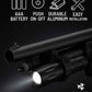 1000 Lumen flashlight with mount compatible with Stoeger P3000 12-Gauge.