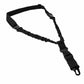 TRINITY One Point Bungee Sling with Quick Detach Hook Tactical Black Sling