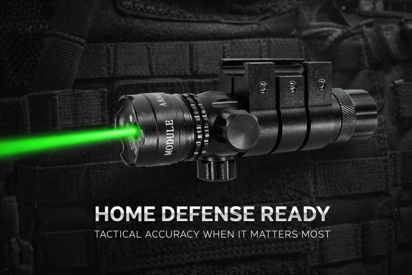 TRINITY Tactical Green Laser Sight with Barrel Mount for Rossi RS22 – Picatinny Rail Laser Kit, 532nm Precision Beam