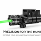 TRINITY Tactical Green Laser Sight with Barrel Mount for Rossi RS22 – Picatinny Rail Laser Kit, 532nm Precision Beam