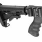 Collapsible Stock With Shell Holder Compatible With Remington 870 tac-14 12-Gauge.