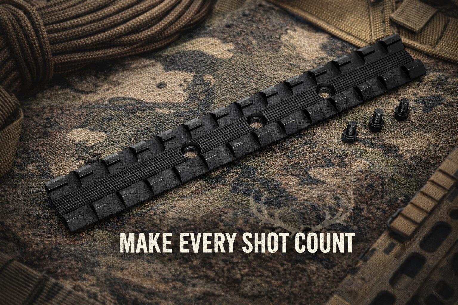 Picatinny Rail Optics Mount Compatible with H&R 1871 Pardner Pump | Low-Profile Aluminum Scope Base