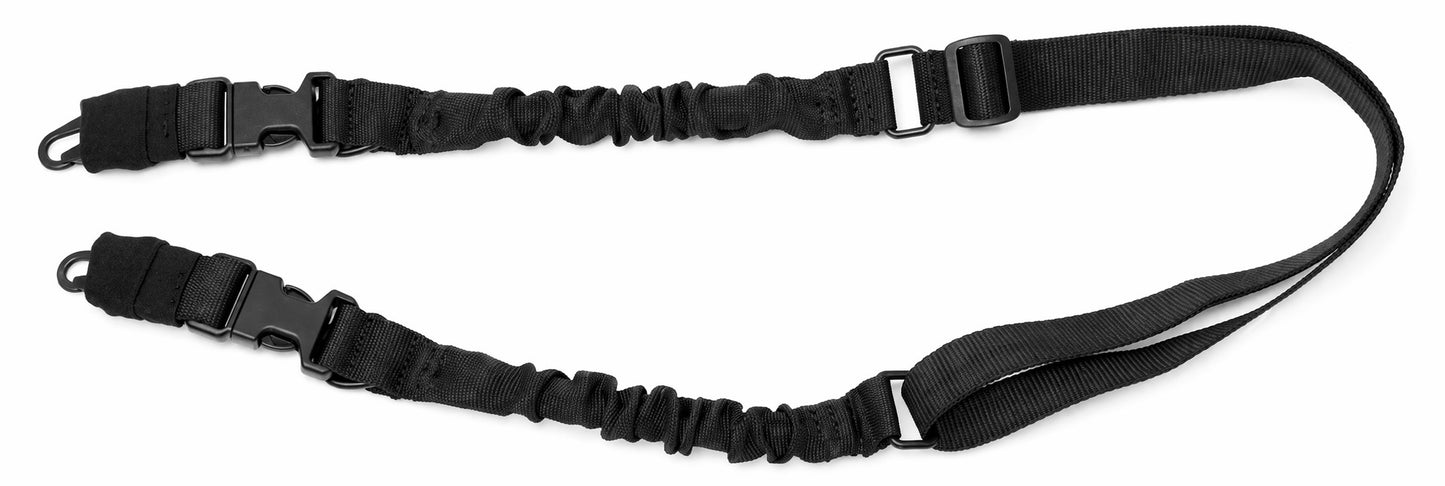 TRINITY Tactical 1 Point 2 Point Sling Black – Adjustable Bungee Rifle & Shotgun Carry Strap