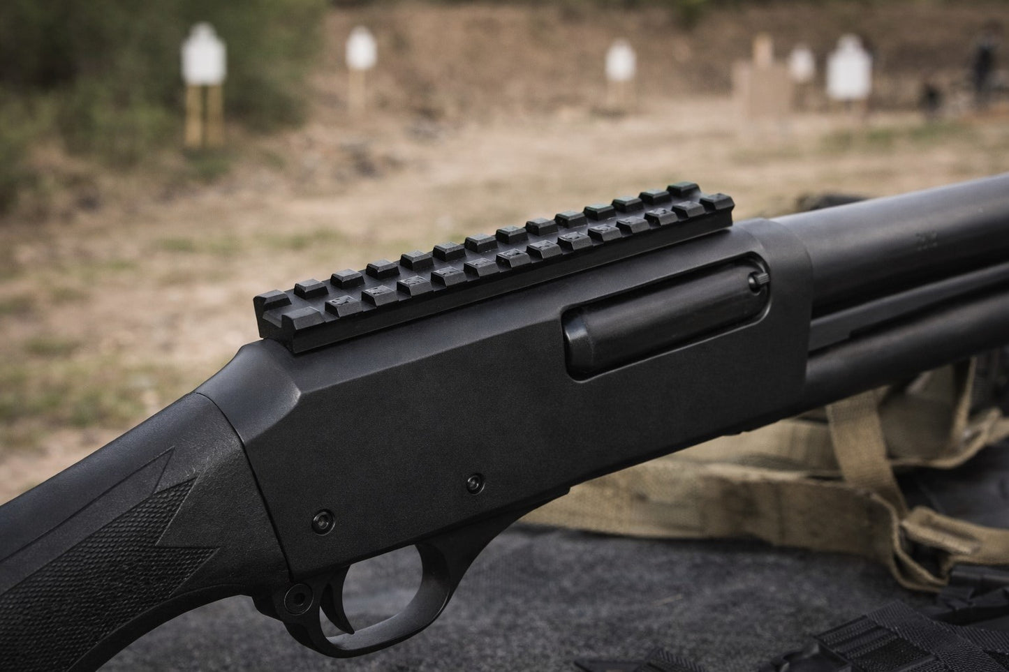 Picatinny Rail Optics Mount Compatible with H&R 1871 Pardner Pump | Low-Profile Aluminum Scope Base