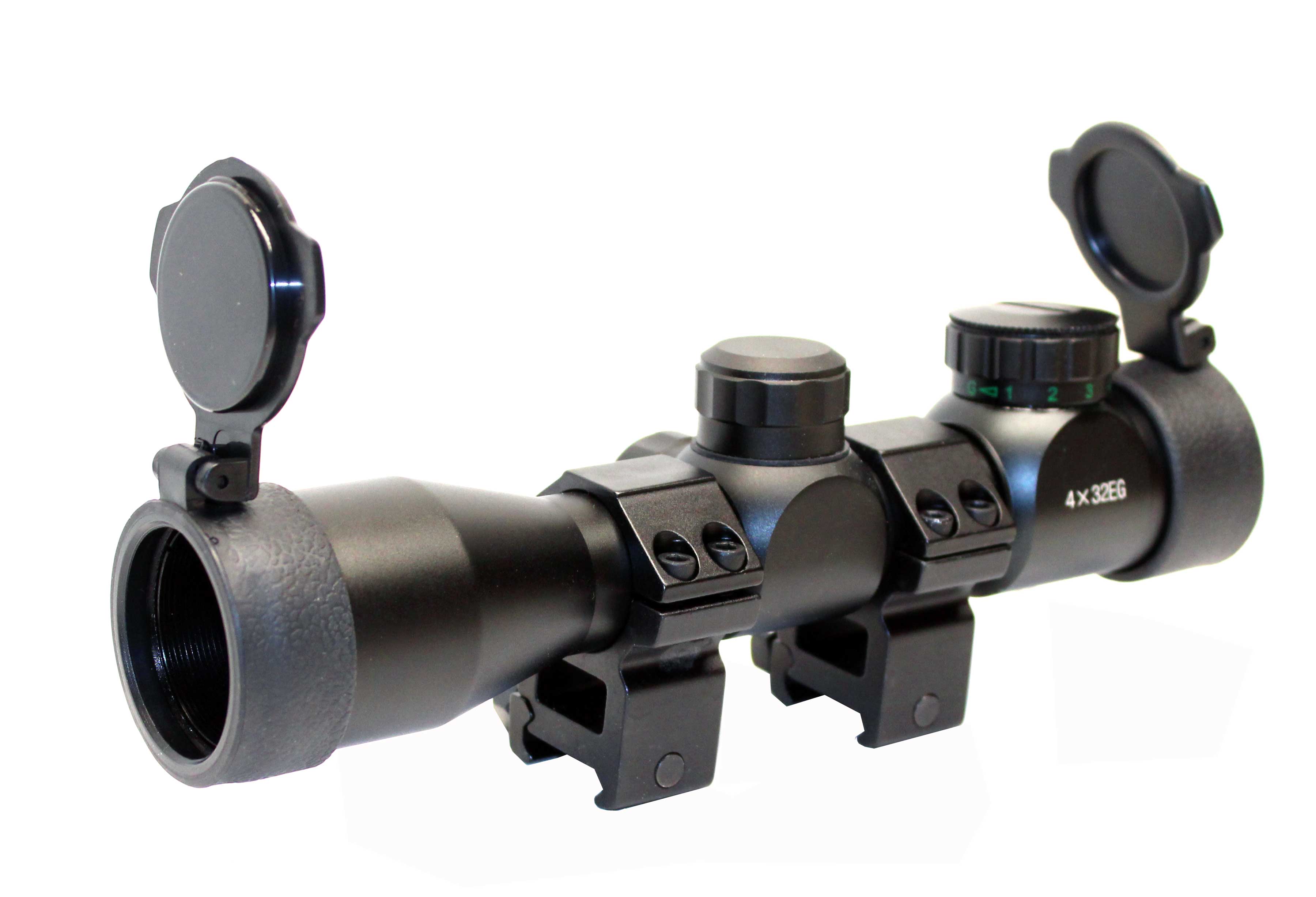 Tokarev TBP 12 AF 4×32 Scope | Red & Green Illuminated Reticle
