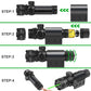 TRINITY Tactical Green Laser Sight with Barrel Mount for Rossi RS22 – Picatinny Rail Laser Kit, 532nm Precision Beam
