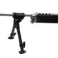 Tactical Compact Bipod compatible with Picatinny rails and Weaver rail systems.