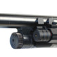 Trinity red laser sight with mount compatible with 12-gauge pumps.