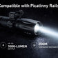 Trinity 1000 Lumen Tactical Flashlight for Rock Island VRPA40 – Picatinny Rail Weapon Light