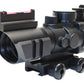 4X32 tactical Scope with Red/Green/Blue Mildot Reticle for black aces fd12 bullpup.